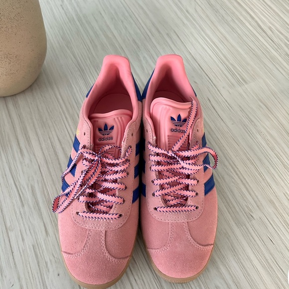 adidas Shoes - Adidas Pink and Blue Casual Sneakers
